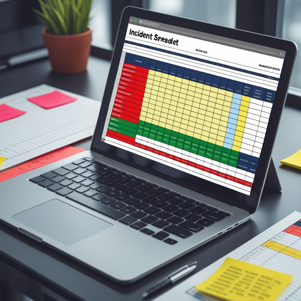 Incident Tracker Spreadsheet - Image 4