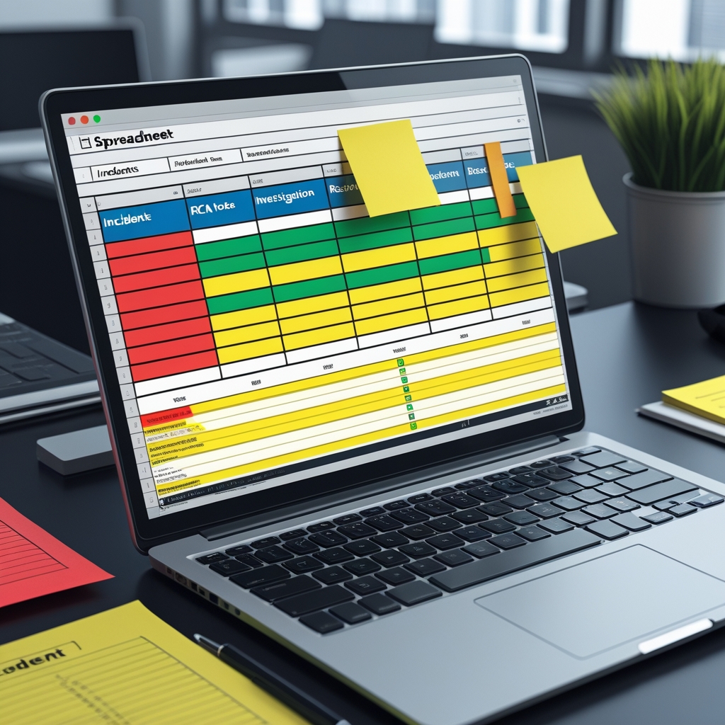 Incident Tracker Spreadsheet - Image 2